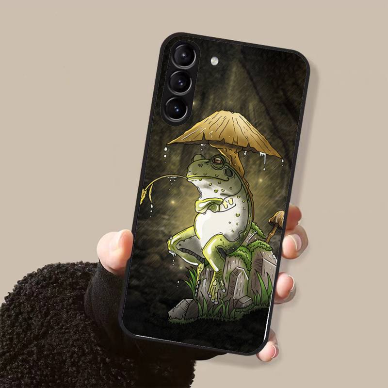 

Прохладный чехол для телефона с жабой для Samsung Galaxy S7 Edge Plus S9 S20Plus S20ULTRA S10lite S225G S10 GalaxyS21S30