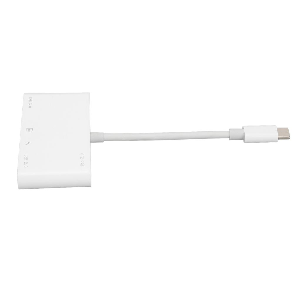 6 in 1 Memory Card Reader Plug and Play High Speed USB C Smart Camera Storage Card Adapter for Phones Laptop Computers