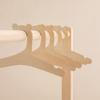 Nursery Natural Wooden Holder Hat Hook Drying Rack Storage Organizer Kid Clothes Hangers