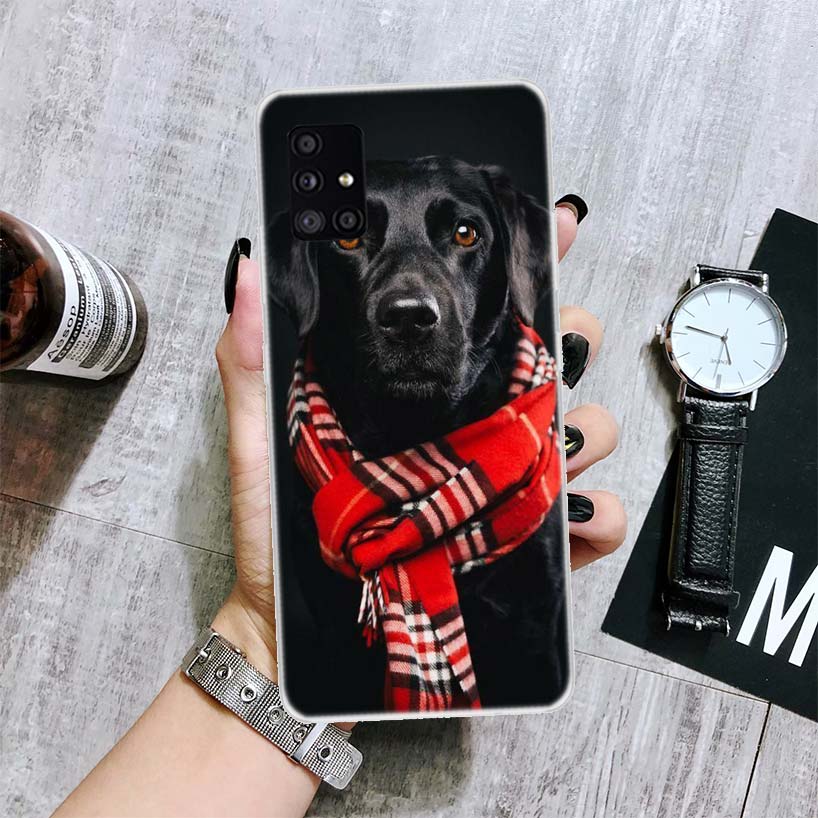 Labrador Retriever Labs Phone Case For Samsung Galaxy A12 A22 A32 A42 A52 A72 A51 A71 5G A41 A31 A21 A02S M12 M21 M31 M30S