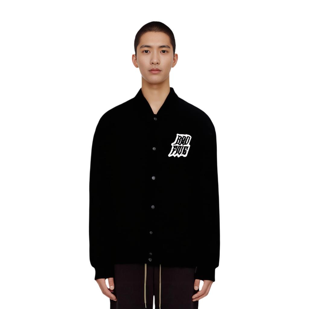 Li Ning Jackets Men's Black Baseball Collar Moderate Other AJDT043-6
