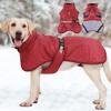 Thickened Cotton Pet Big Dog Coat High-Elastic Windproof Neckline Waterproof Pet Jacket  Suitable for Pets Cat Daily Dog-Walking