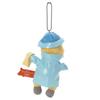 Disney Character Costume Series Ball Chain Mascot Winnie the Pooh (Raincoat) Approximately 16cm Tall