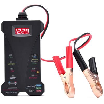Car Battery Tester, 12V Digital Battery Tester Voltmeter and Alternator, Charging System Analyzer Test Battery Condition & Alternator Charging