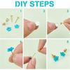 Brass Stud Earring Findings, with Stainless Steel Pin and Brass Ear Nuts, Golden, 100pcs/box