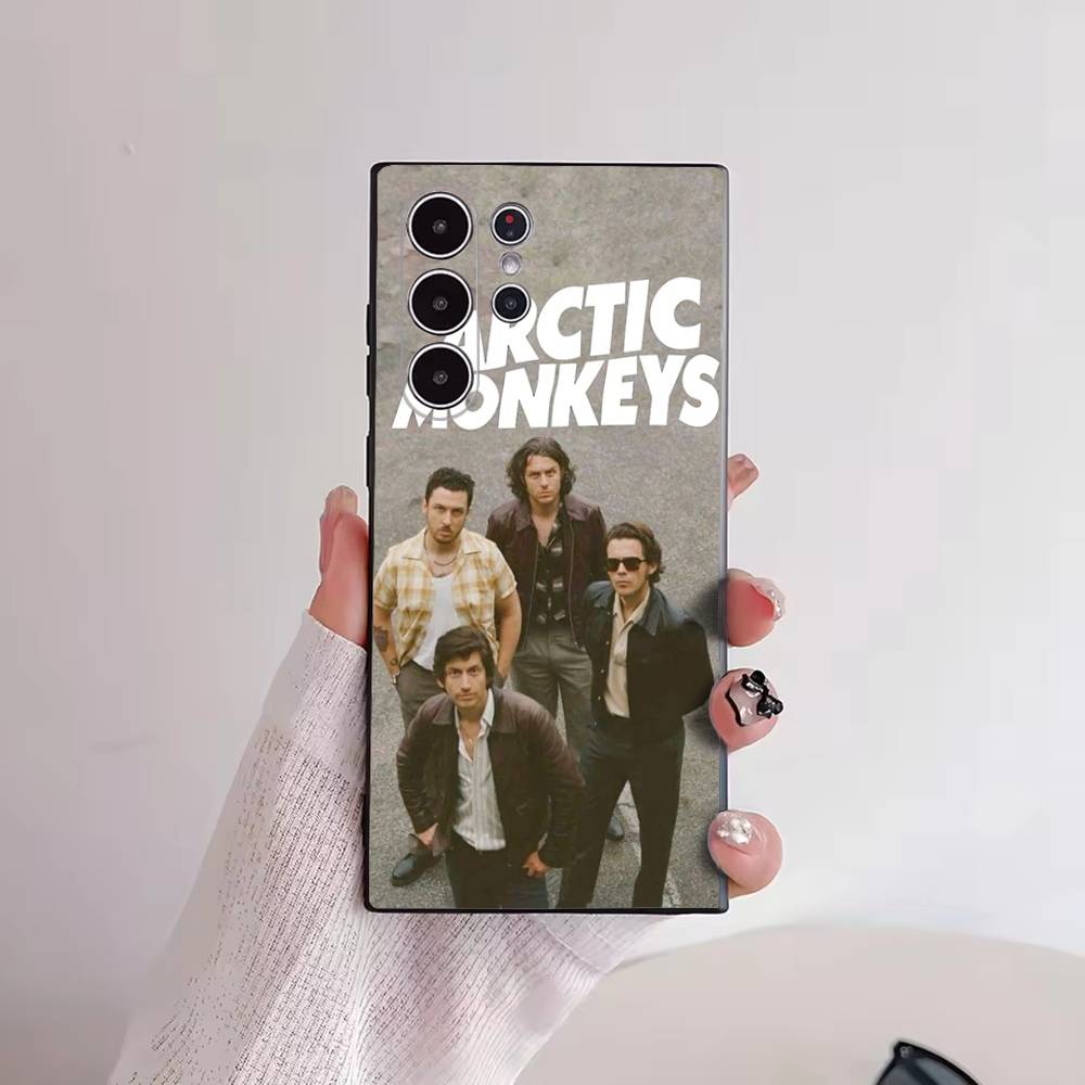 A-Arctic M-Monkeys Rock Band Phone Case for Samsung Galaxy S30 26 25 Ultra Plus S24 23 22 FE Lite S21 20 TPU Cover