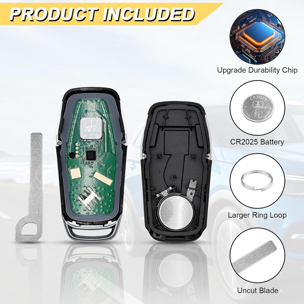 Key Fob Replacement for 2015-2017 Ford Edge Mustang/ 16-17 Explorer/ 13-16 Fusion/ 14-16 Lincoln MKC/ 16-19 MKX/ 13-16 MKZ Car Keyless Entry Remote