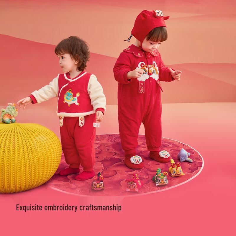 Balabala Newborn Baby Festive Romper 59