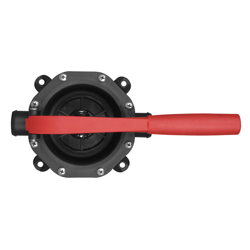Manual Mini Bilge Pump Self Priming Diaphragm Pump Marine Drain Pump with Plastic Handle Easy To Remove & Install