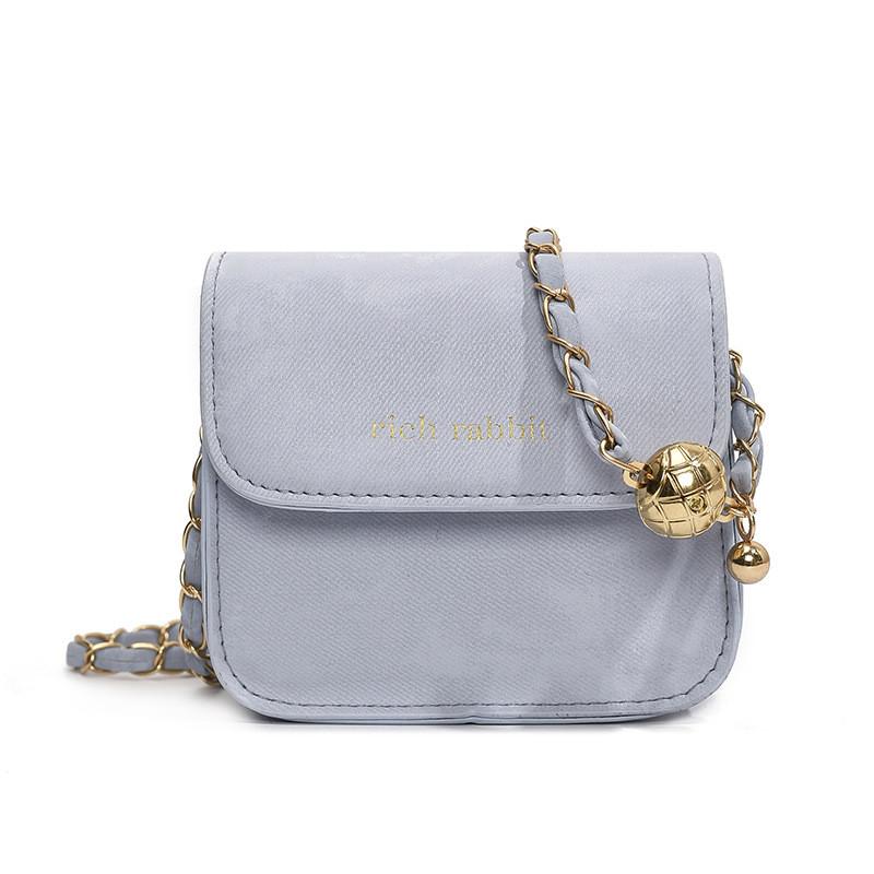 Chic Spring Women's Fashion Chain Crossbody Phone Bag Stylish And Unique Small Square Handbag