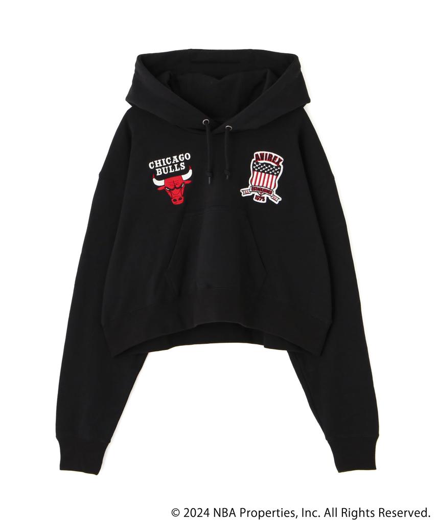 AVIREX NBA Size F Hoodie, Women's, 100, Red, 783-5131605