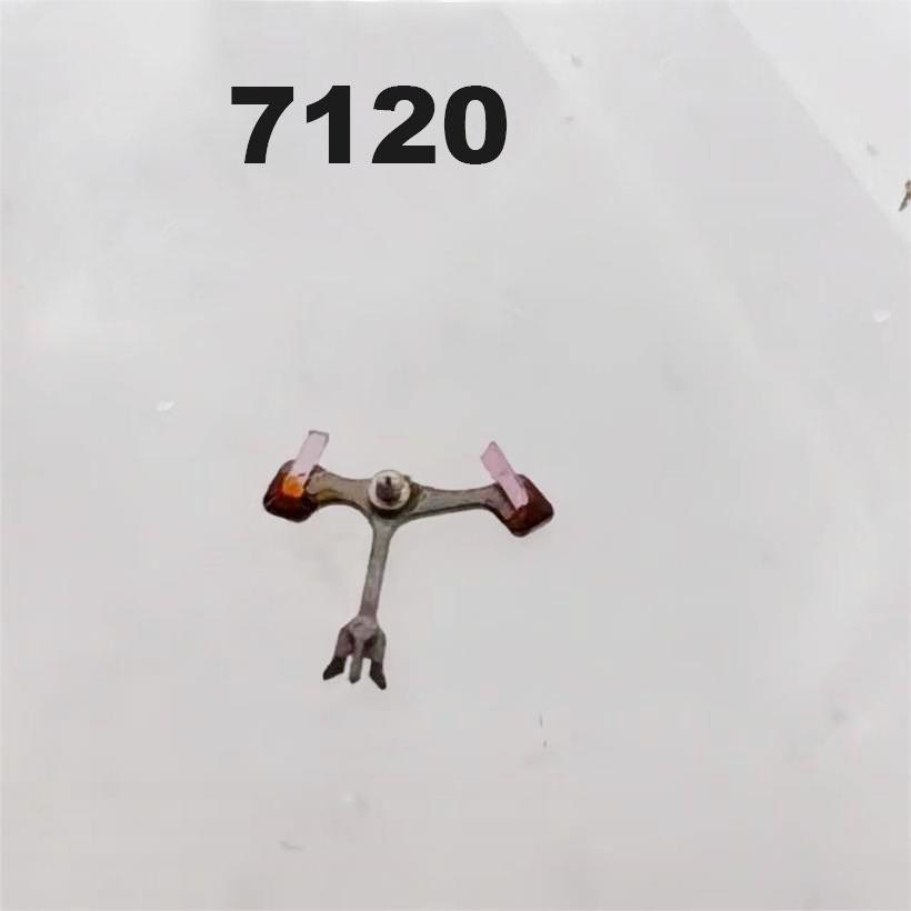 

Watches Accessories Are Suitable For Domestic 7120 Movement Horse Fork Escapement Fork System Mazai Fork Clock Repair Parts
