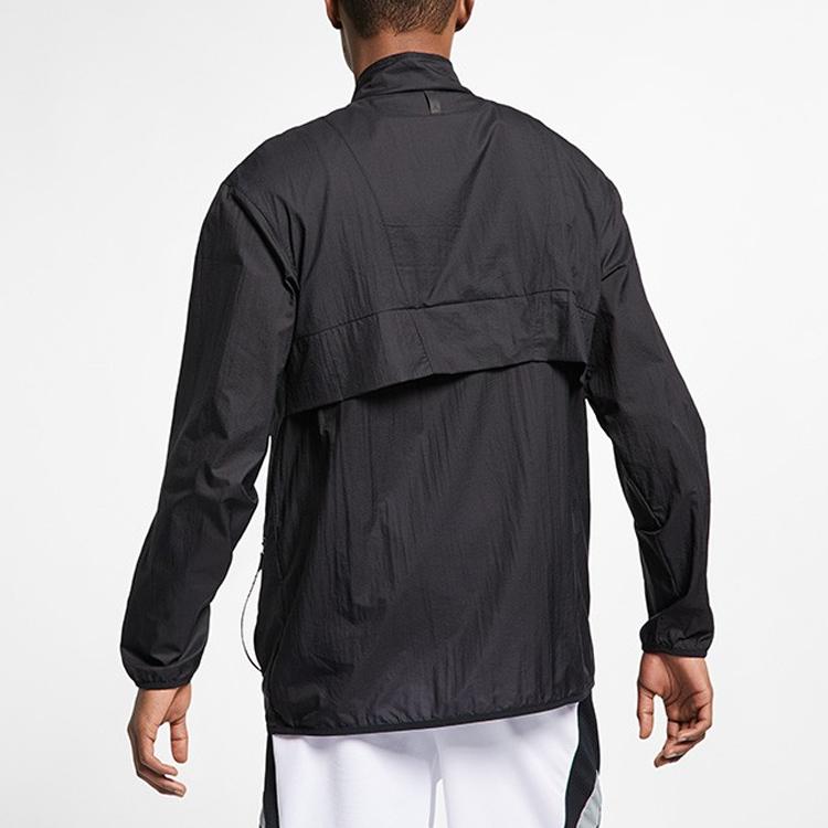 Pánská tréninková basketbalová bunda Air Jordan 23 Bunda Černá AJ1070-010