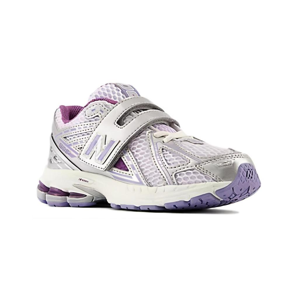 New Balance NB 1906R Comfortable Versatile Shock Absorbing Durable Low Top Kids Running Shoes Kids Running Shoes Purple Silver PV1906EK