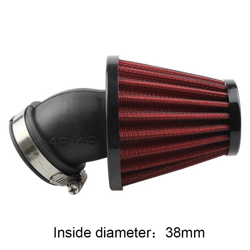 Universal 28mm 35mm 38mm 42mm 45mm 48mm Pilzkopf Motorrad Vergaser Luftfilter für ATV Dirt Bike Scooter