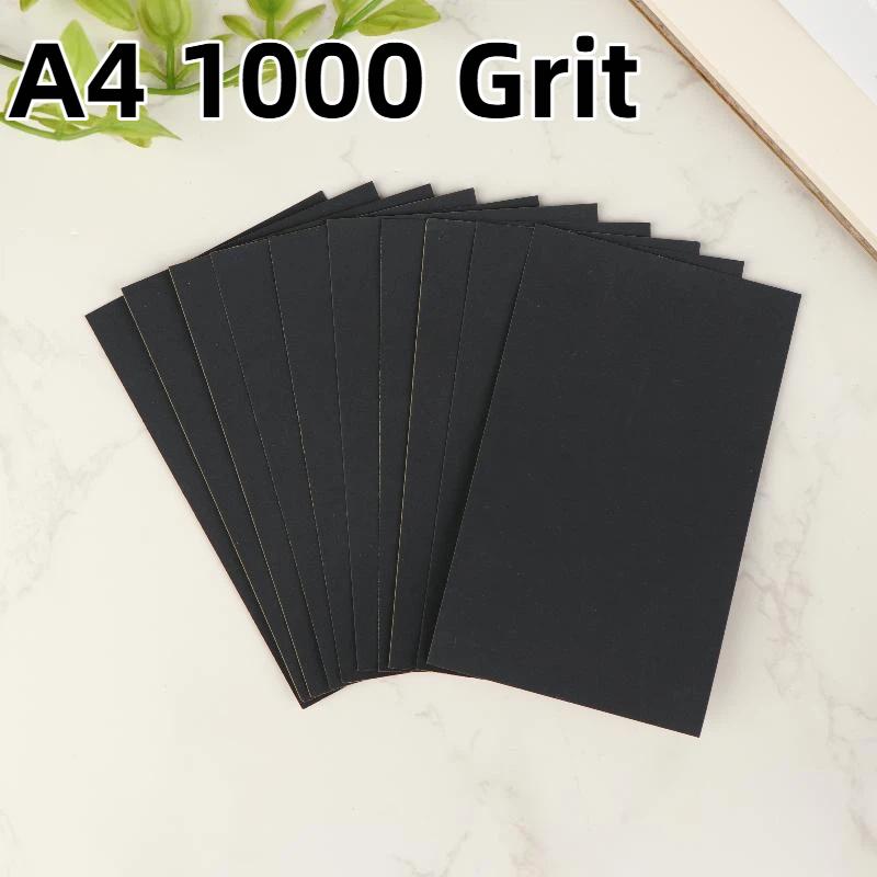 10Pcs Billiard Cue Shaft Sandpaper Pool Stick Polishing Paper Rods Cleaning Tool Snooker Accessories Cue Sanding Supplies