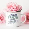 Voulez-vous être ma marraine mon parrain Tasse Mug Émaillé Boisson Lait Café Tasses Marraine Parrain Demande Tasses Rétro Meilleure Idée Cadeaux