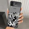 Jujutsus Fushiguro Toji Harte PC-Handyhülle Für Samsung Galaxy Z Flip 7 6 5 4 3 Schwarz ZFlip7 ZFlip6 Flip5 Flip4 Flip3 5G Druck Co