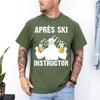 T-shirt Unisex Istruttore Apres Ski Attività Apres Ski