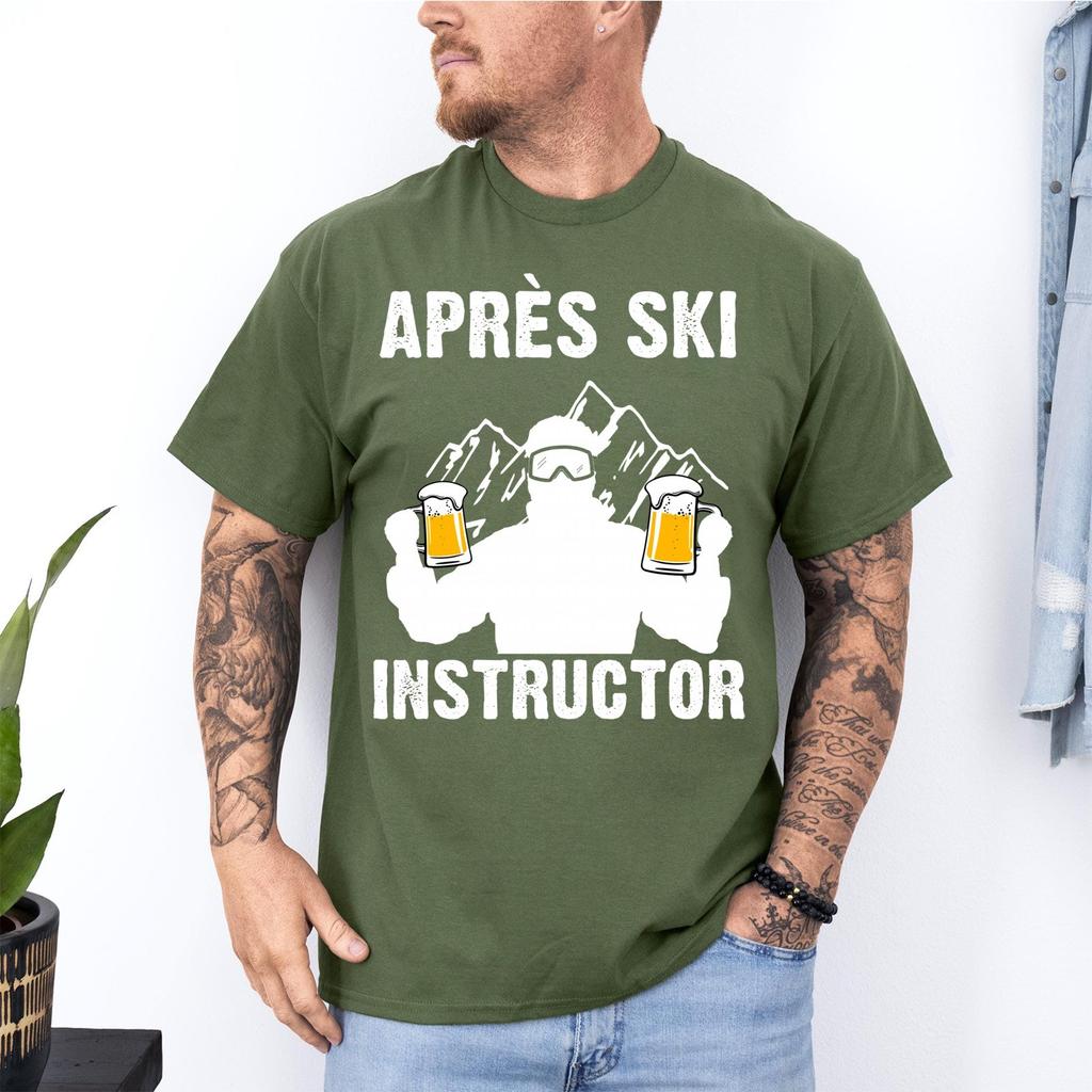 Après-Ski-Skilehrer Après-Ski-Aktivitäten Unisex-T-Shirt