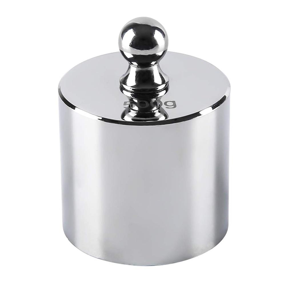 8-teiliges 1000-g-Kalibriergewichts-Gramm-Set aus verchromtem Stahl mit Etui für digitale Schmuckwaage, Wissenschaftslabor, pädagogisches Gewicht