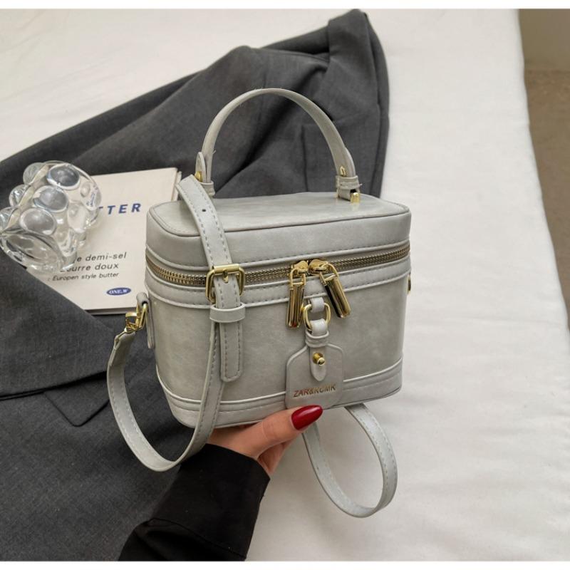 

Премиальная мини маленькая сумка женская новая весенне-летняя сумка-мессенджер нишевый дизайн сумка-коробка серый