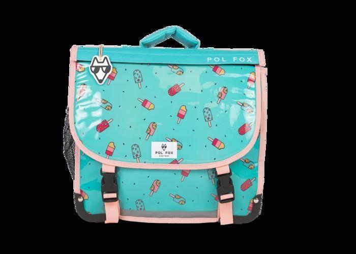 Cartable - POL FOX - ICE POP - 38 cm - Rabat réversible - Multicolore - Primaire