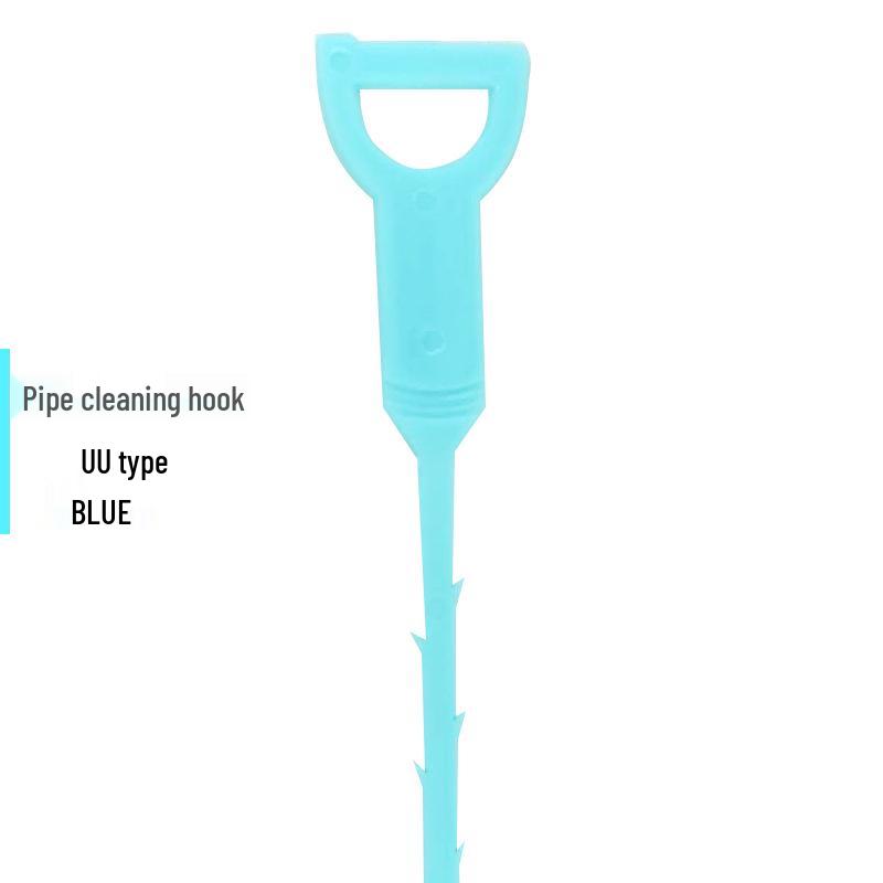 D-Shaped Smiley Face Kitchen & Toilet Unclogging Hook