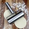 Non Stick Smooth Stainless Steel Rolling Pin Metal Kitchen Utensils for Baking Dough, Pizza, Pie, Pastries, Pasta, Cookies