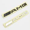 3D ABS Krom Logo Harfleri Araba Bagaj Rozeti Yapışkanlı Mercedes Benz AMG W204 W205 W212 W213 X253 W163 W166 W167 W246 W222 İçin