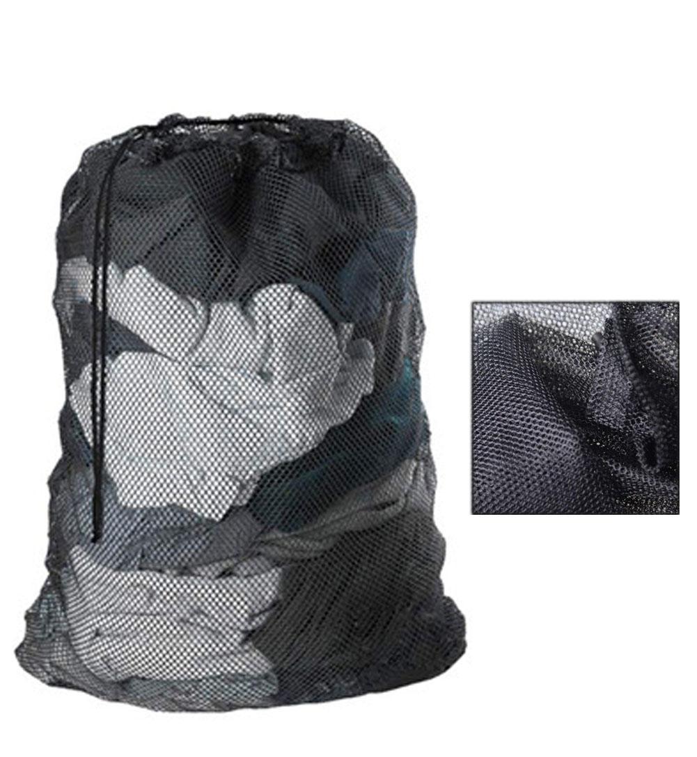 

Большой сетчатый мешок для стирки однотонный с кулиской, мешок для стирки одежды, не цепляющийся, не деформирующийся, 60x90см 90cm X 60cm
