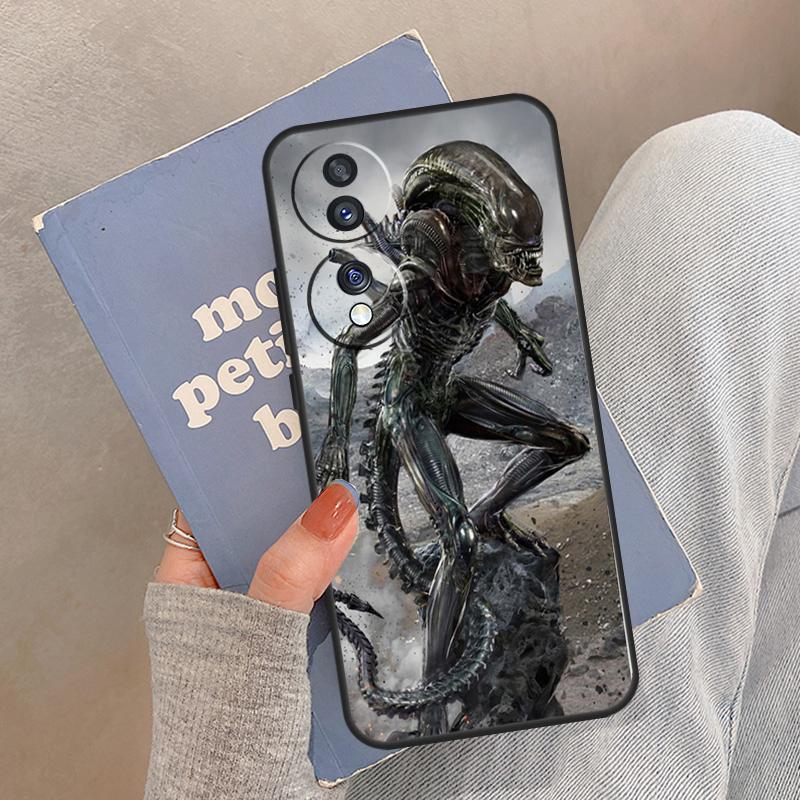 Alien Horror Case For Honor Magic 5 6 7 Pro Cover For Honor 400 200 50 70 90 Lite X9 X8a X8b X9a X9b X9c