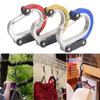 D-Shaped Aluminum Alloy Carabiner Clip Quickdraw Multi Function Safety Outdoor Camping Gear Accessory