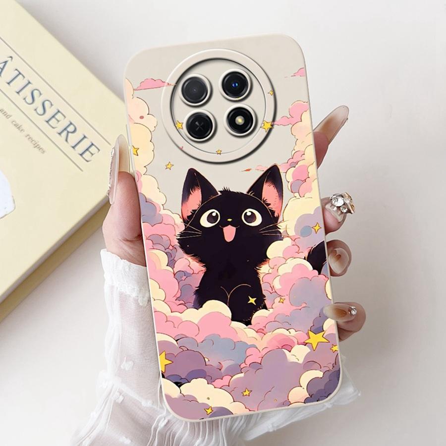 Für Realme 12 12Plus 12X Hülle Neue Blume Gedruckt Schutz Hülle Weicher Silikon Stoßfänger für Realme12 12 X 12 Plus Couqe