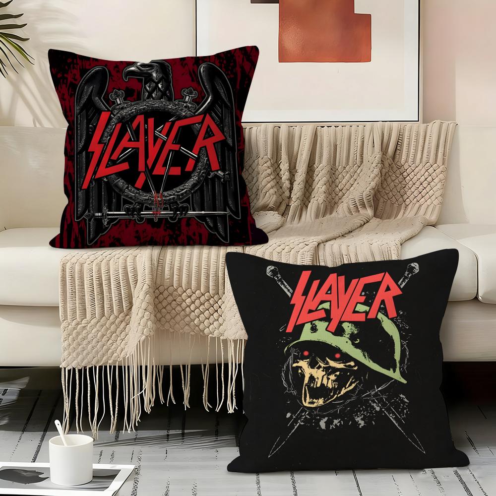 Rock Punk S-Slayer Pillow Case Pillowcase, Double-Sided Printed, Sofa Cushion, Bedroom Headboard Pillow