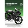 1/12 Scale Die Cast Motorcycle Model for Kawasaki Ninja H2R, Motorcycle Model, Kids Moto Toy or Collection, Boyfriend