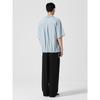8SECONDS Crease Semi-Wide Elastic Waist Slacks Black (424721Dy15)