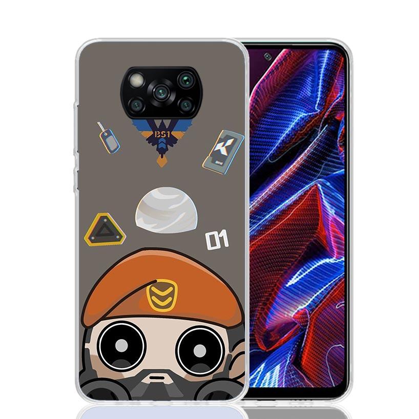 Game Valorant Cute Case Phone Cover for Xiaomi Redmi Note 10 9 9S 8 8T 7 5 Pro Mi 12T 11T 10T 9T 12 11 Lite A3 A2 Trend Fundas M