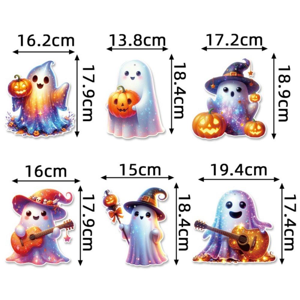 12pcs Cute Halloween House Decoration Cartoon Halloween Background Ornaments  Home