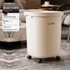 Luxury High-Capacity Trash Can: Stylish Bathroom, Living Room, & Bedroom Bin