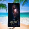 Popular Singer M-Michael J- Jackson Classics Beach Towel Bath Towels for Microfiber Quick Dry Sand Free Beach Yoga Spa Gym Pool