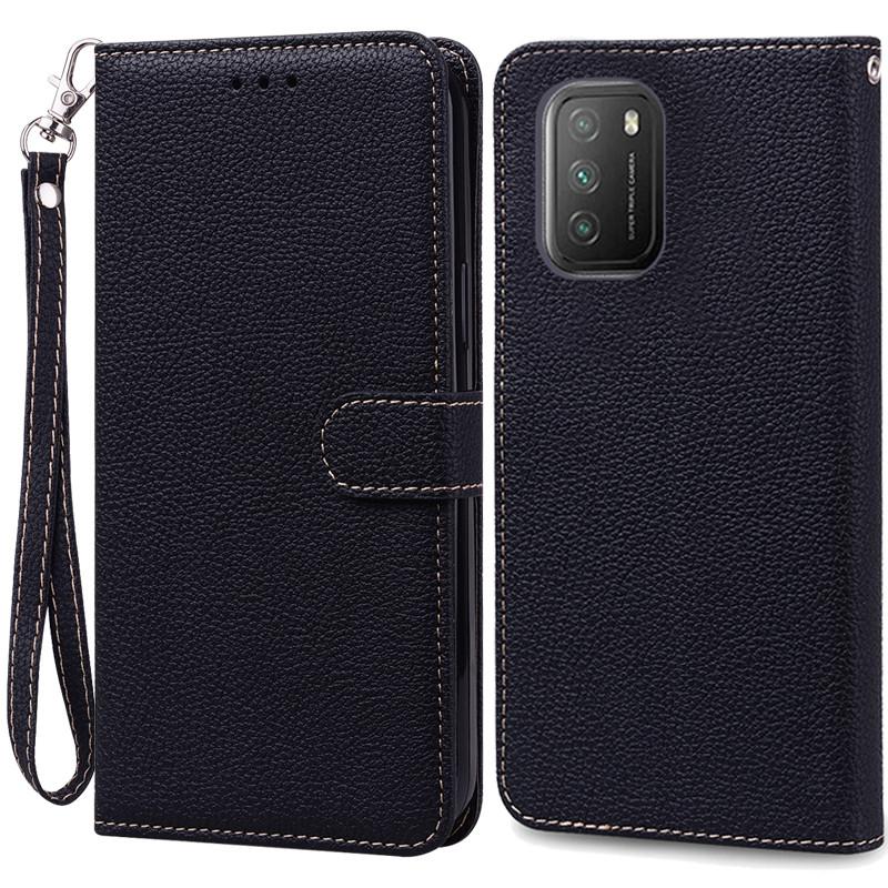 POCOM3 POCO M3 Etui Retro Lommebok Lær Flip Etui For Xiaomi Mi Poco M3 Pro Etui M3Pro 5G Telefondeksel Coque Fundas Capa