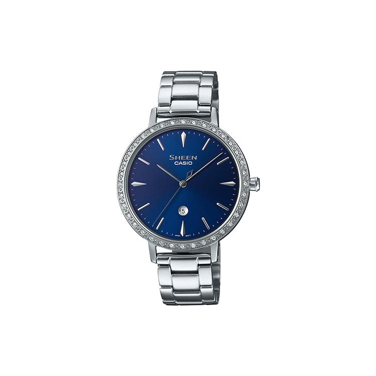 CASIO Women s SHEEN Blue Watch SHE-4535D-2AU SHE-4535D-2AU Blue Dial