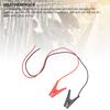 2pcs Crocodile Clip Electric Fence Jumper Cable Electric Fence Charger Wire  Outdoor Use