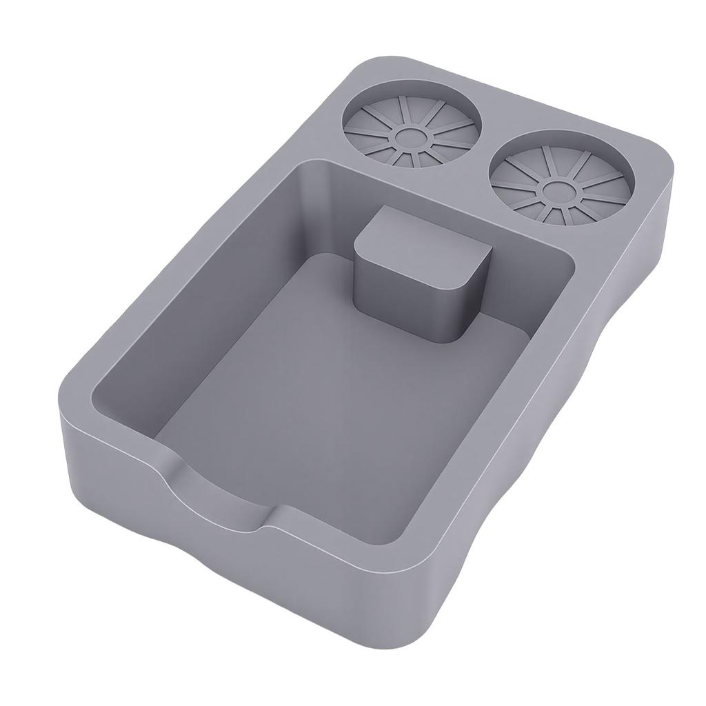 Silicone Coffee Knock Box Anti Slip Easy Clean Coffee Tamper Mat Coffee Powder Pad for Home Kitchen