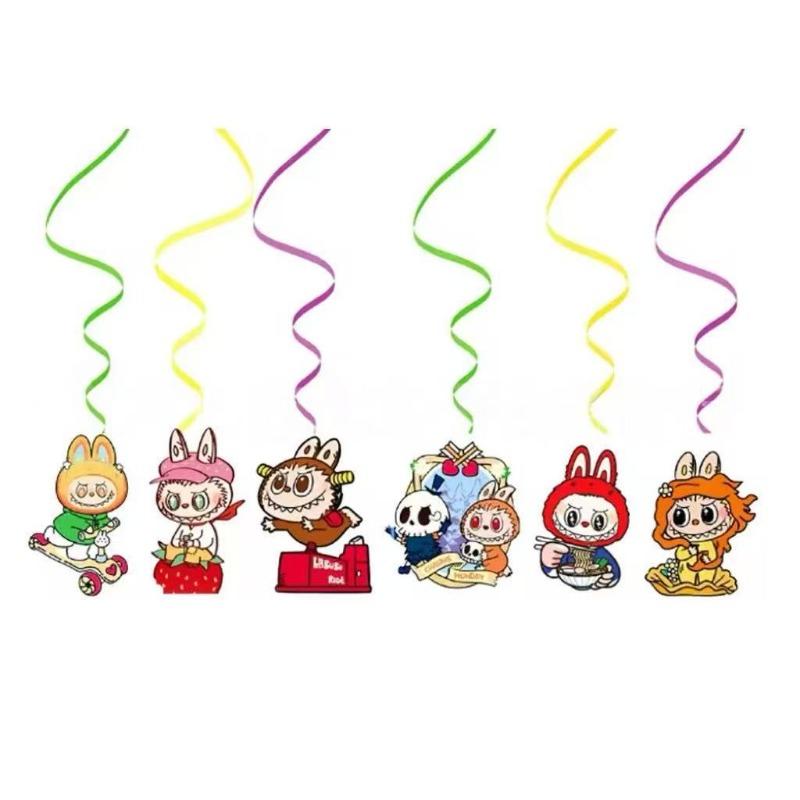 2 Cartoon-themed party paper plates, party supplies, tableware sets, children's birthday decorations