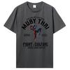 Summer Men Fashion Brand Cotton T Shirt Cool Muay Thai T-shirt Men Wai Kru Thailand Men Casual Tee TShirt Harajuku Tops