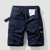 Men's Cargo Shorts, Outdoor Casual Work Shorts, Retro Loose  Cargo Shorts With Multi-pocket And Zipper