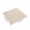 1piece simple white sushi tool bamboo woven sushi curtain suitable for kitchen and restaurant