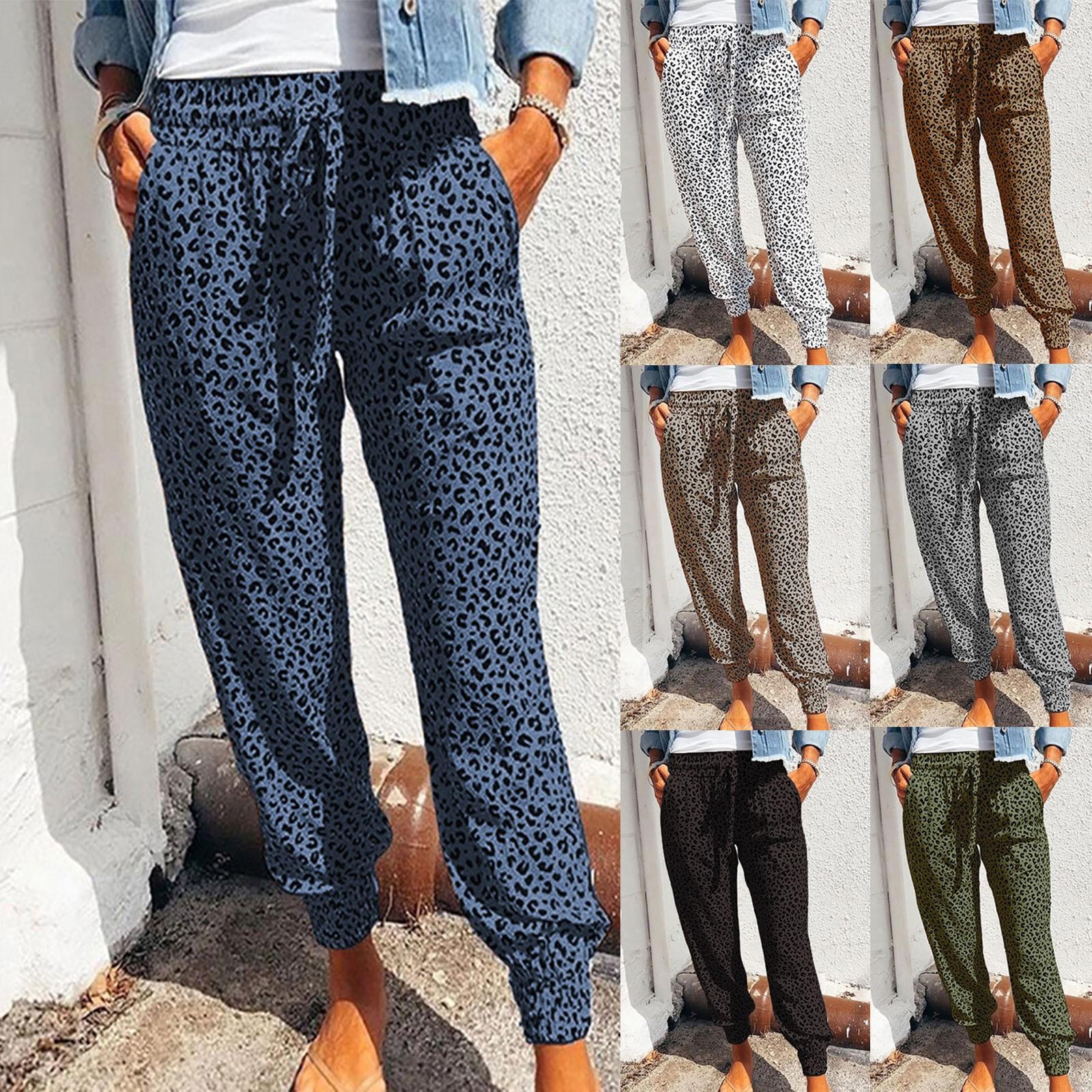 

Fashion Women s Printed Casual Loose Comfortable Straight Leg Pants
